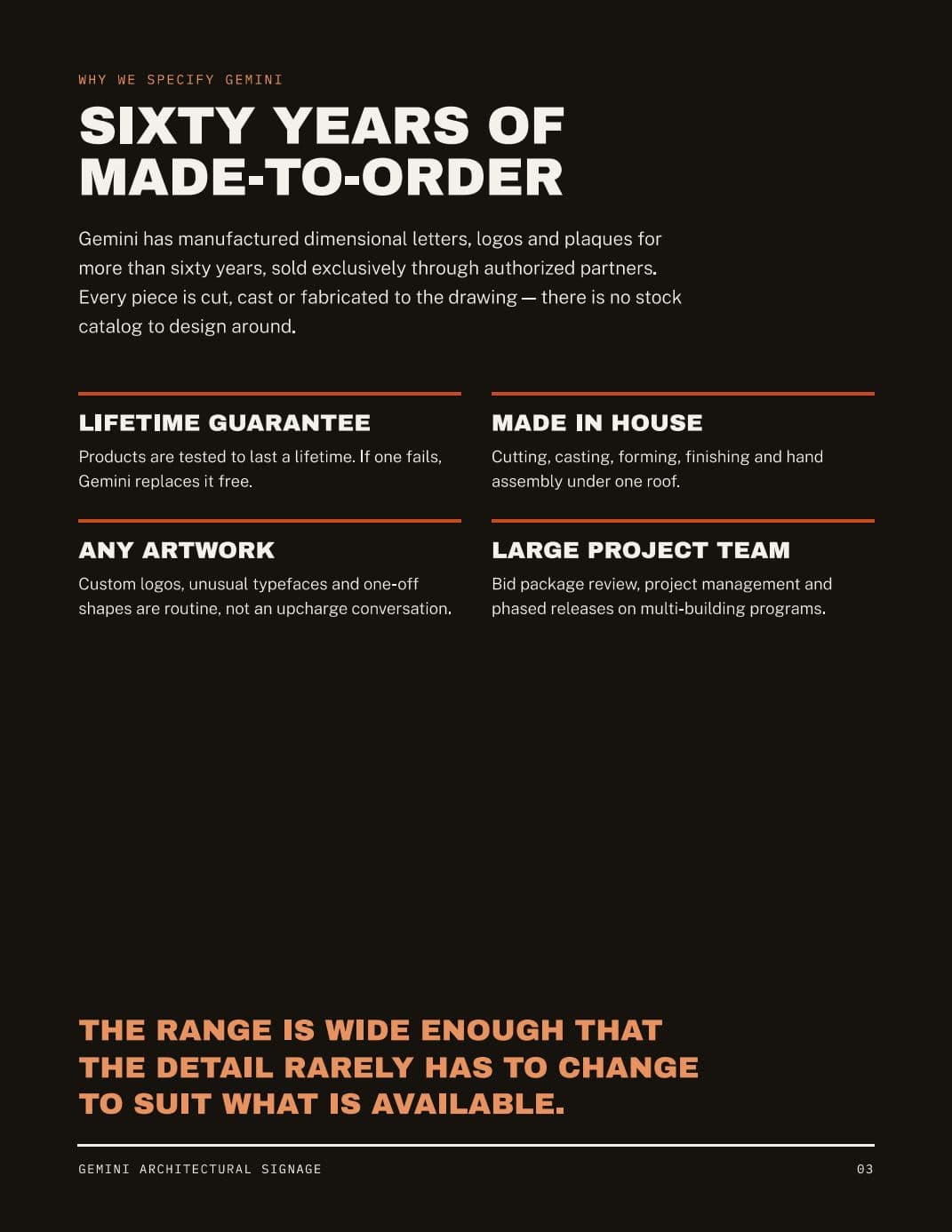 Product Guide · Edition 2026, page 3 of 16
