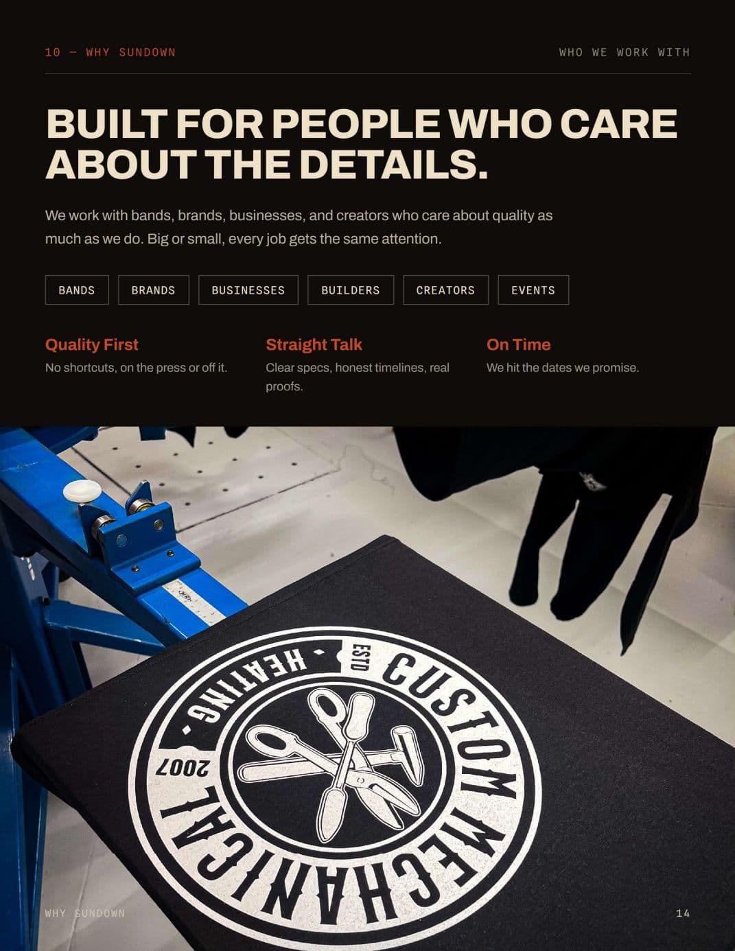 New Client Welcome Book, page 14 of 16